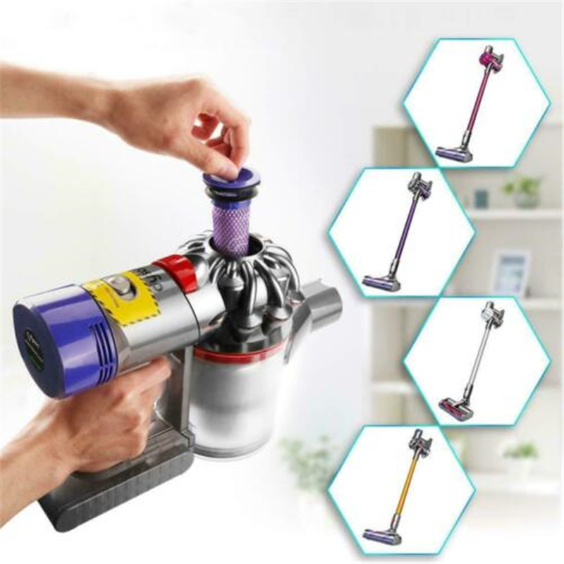 For Dyson V8 V7 DC Animal Absolute Cordless Vacuum Pre Post HEPA Motor