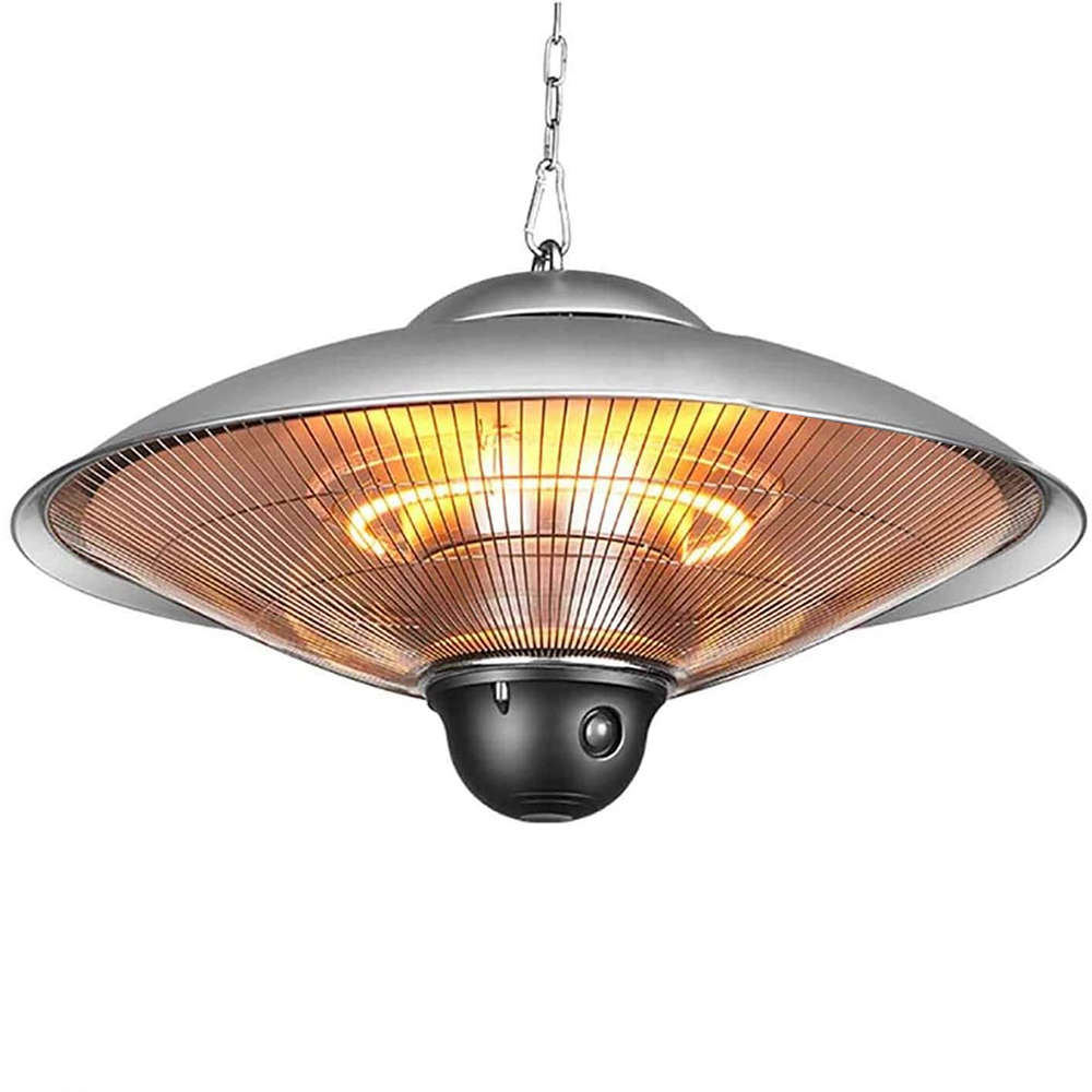 2500w Patio Hanging Electric Heaters Ceiling Halogen Double Heating Tube Garden Ebay
