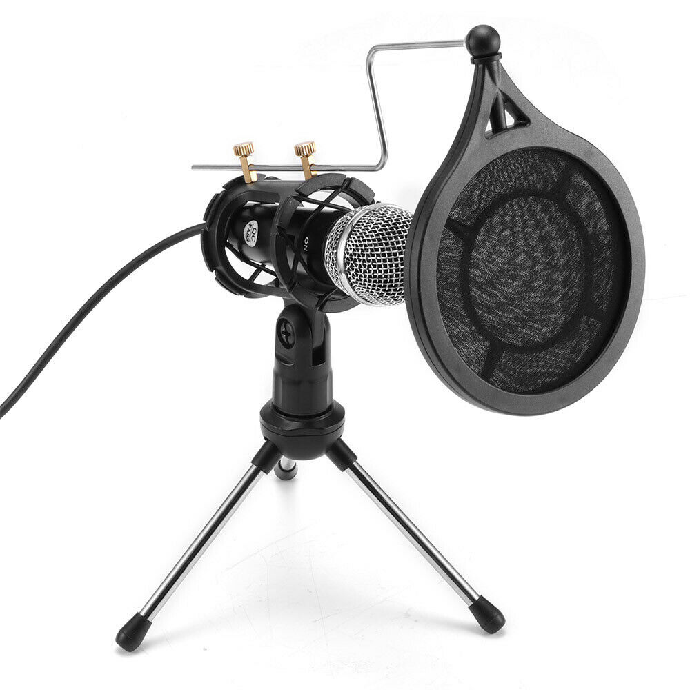 Condenser Microphone Tripod Stand for Game Chat PC Studio ...