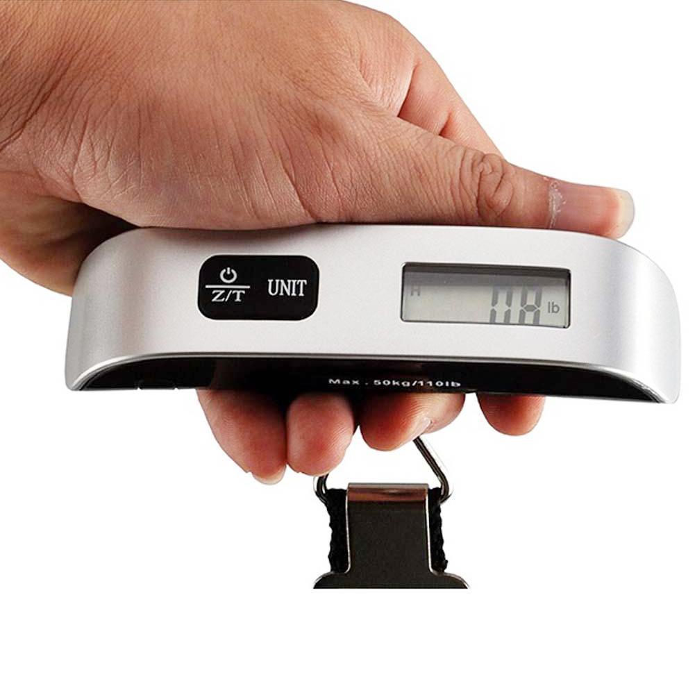 Portable Travel LCD Digital Hanging Luggage Scale 50kg/10g Electronic