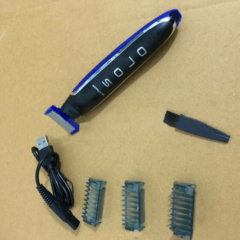 Men Electric Hair Removal Shaver Rechargeable Trimmer ...