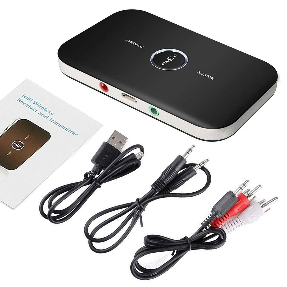 2in1 Bluetooth Transmitter&Receiver Wireless A2DP Home TV Stereo Audio Adapter H eBay