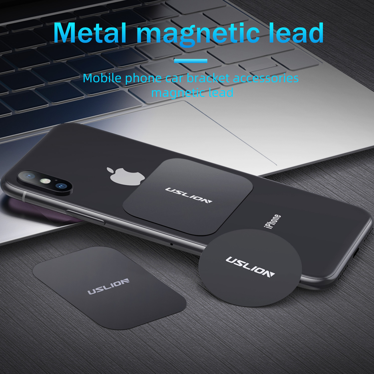 Thin Metal Plate Disc for Cell Phone Holder Car Mount