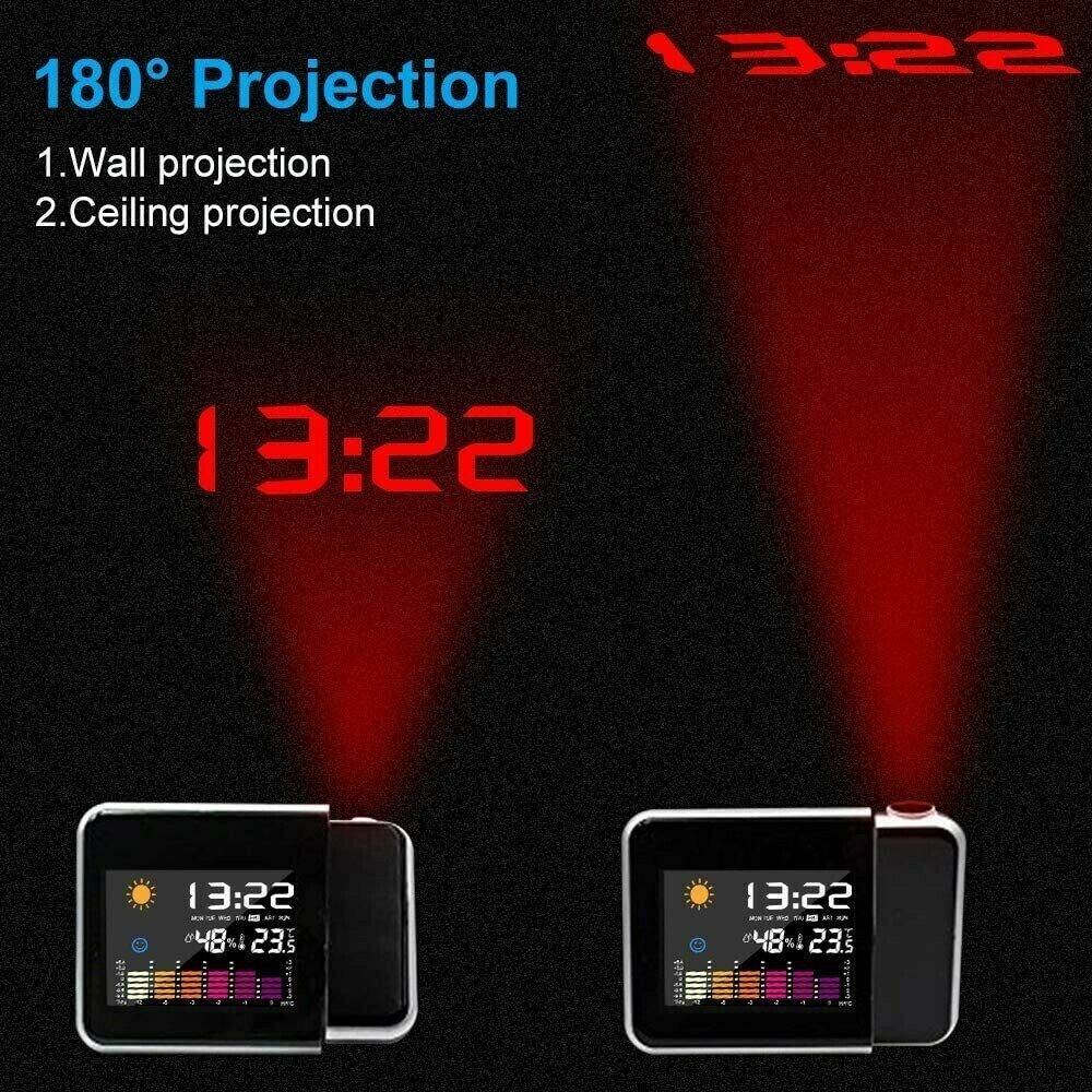 iphone projector clock