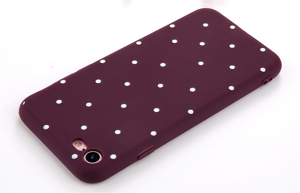 for iphone se 6 6s 7 plus slim shockproof silicone polka for iphone se 6 6s 7 plus slim shockproof silicone polka