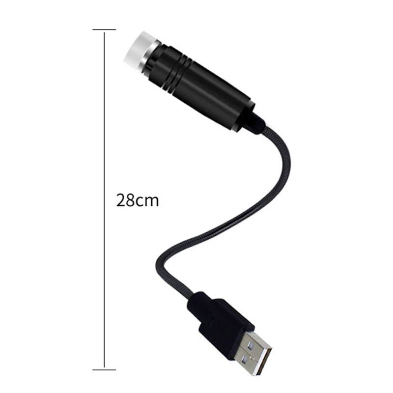 Car USB Star Ceiling Light Car Roof Lights Romantic Sky Night Light